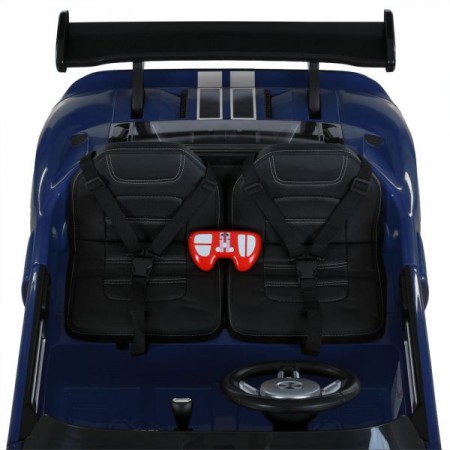 Детский электромобиль Ford GT M 6107EBLR-4 синий, 4 мотора по 90W, Bluetooth, кожа Детский электромобиль Ford GT M 6107EBLR-4 синий, 4 мотора по 90W, Bluetooth, кожа
