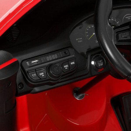 Дитячий електромобіль Porsche 911 GT3 RS M 6111EBLR-3 червоний двомісний, 2 мотори по 320W, EVA, шкіра, MP3, Bluetooth Дитячий електромобіль Porsche 911 GT3 RS M 6111EBLR-3 червоний двомісний, 2 мотори по 320W, EVA, шкіра, MP3, Bluetooth