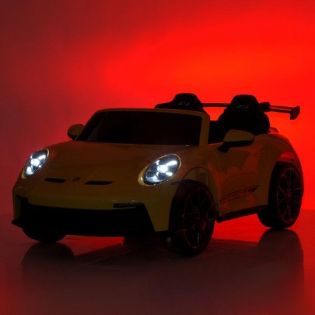 Дитячий електромобіль Porsche 911 GT3 RS M 6111EBLR-3 червоний двомісний, 2 мотори по 320W, EVA, шкіра, MP3, Bluetooth Дитячий електромобіль Porsche 911 GT3 RS M 6111EBLR-3 червоний двомісний, 2 мотори по 320W, EVA, шкіра, MP3, Bluetooth