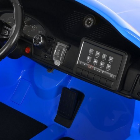 Детский электромобиль Porsche 911 GT3 RS M 6111EBLR-4 двухместный, 2 мотора по 320W, EVA, кожа, Bluetooth, MP3, синий Детский электромобиль Porsche 911 GT3 RS M 6111EBLR-4 двухместный, 2 мотора по 320W, EVA, кожа, Bluetooth, MP3, синий