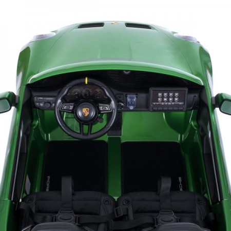 Детский электромобиль Porsche 911 GT3 RS M 6111EBLRS-5 двухместный, 2 мотора по 320W, EVA, экокожа, Bluetooth, MP3, зеленый? автопокраска Детский электромобиль Porsche 911 GT3 RS M 6111EBLRS-5 двухместный, 2 мотора по 320W, EVA, экокожа, Bluetooth, MP3, зеленый? автопокраска