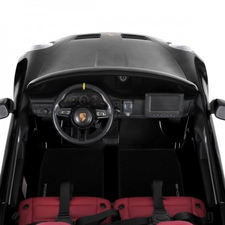 Детский электромобиль Porsche 911 GT3 RS M 6111(MP4)EBLRS-2 черный двухместный, 2 мотора по 320W, MP4, Bluetooth, EVA, кожа, автопокраска Детский электромобиль Porsche 911 GT3 RS M 6111(MP4)EBLRS-2 черный двухместный, 2 мотора по 320W, MP4, Bluetooth, EVA, кожа, автопокраска