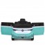 Детский электромобиль Volkswagen ID Buzz M 6281EBLR-15, 2 мотора по 35W, EVA, экокожа, Bluetooth, MP3, USB, бирюзовый