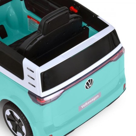 Детский электромобиль Volkswagen ID Buzz M 6281EBLR-15, 2 мотора по 35W, EVA, экокожа, Bluetooth, MP3, USB, бирюзовый