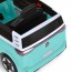 Детский электромобиль Volkswagen ID Buzz M 6281EBLR-15, 2 мотора по 35W, EVA, экокожа, Bluetooth, MP3, USB, бирюзовый