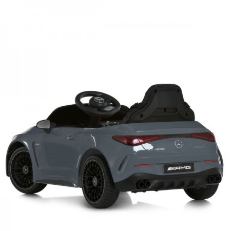Дитячий електромобіль Mercedes-AMG CLE 53 Cabriolet M 6292EBLR-11 сірий, 4 мотори по25W, EVA, екошкіра, MP3, USB, Bluetooth Дитячий електромобіль Mercedes-AMG CLE 53 Cabriolet M 6292EBLR-11 сірий, 4 мотори по25W, EVA, екошкіра, MP3, USB, Bluetooth