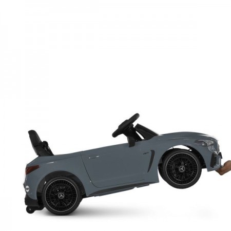 Дитячий електромобіль Mercedes-AMG CLE 53 Cabriolet M 6292EBLR-11 сірий, 4 мотори по25W, EVA, екошкіра, MP3, USB, Bluetooth Дитячий електромобіль Mercedes-AMG CLE 53 Cabriolet M 6292EBLR-11 сірий, 4 мотори по25W, EVA, екошкіра, MP3, USB, Bluetooth