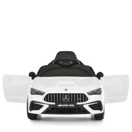 Детский электромобиль Mercedes-AMG CLE 53 Cabriolet M 6292EBLR-1, 4 мотора по 25W, EVA, кожа, MP3, USB, Bluetooth, белый