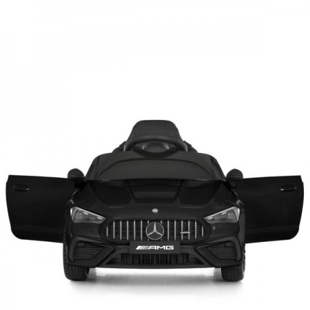 Дитячий електромобіль Mercedes-AMG CLE 53 Cabriolet M 6292EBLR-2, 4 мотори по 25W, EVA, шкіра, Bluetooth, чорний Дитячий електромобіль Mercedes-AMG CLE 53 Cabriolet M 6292EBLR-2, 4 мотори по 25W, EVA, шкіра, Bluetooth, чорний