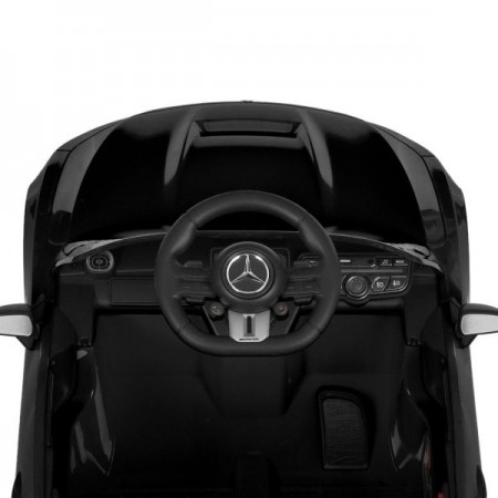 Дитячий електромобіль Mercedes-AMG CLE 53 Cabriolet M 6292EBLR-2, 4 мотори по 25W, EVA, шкіра, Bluetooth, чорний Дитячий електромобіль Mercedes-AMG CLE 53 Cabriolet M 6292EBLR-2, 4 мотори по 25W, EVA, шкіра, Bluetooth, чорний