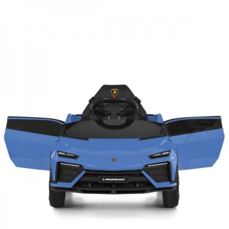 Дитячий електромобіль Lamborghini Lanzador Concept M 6293EBLR-4 синій, 4 мотори по 25W, EVA, шкіра, MP3, USB, Bluetooth Дитячий електромобіль Lamborghini Lanzador Concept M 6293EBLR-4 синій, 4 мотори по 25W, EVA, шкіра, MP3, USB, Bluetooth
