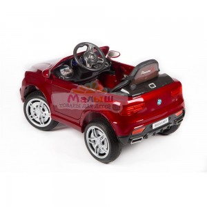 Дитячий електромобіль Джип Bambi M 3180-1 EBLRS-3 BMW X5, червоний
