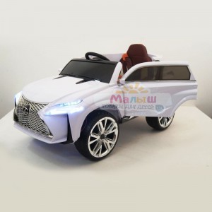 Дитячий електромобіль Джип Bambi M 3584 EBLR-1 Lexus RX 350, білий