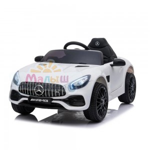 Дитячий електромобіль Bambi M 4062 EBLR-1 Mercedes AMG GT, білий