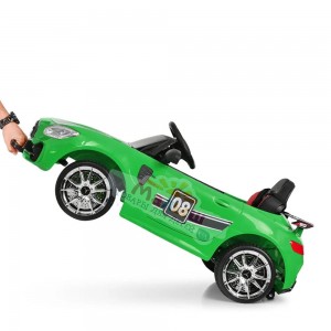 Дитячий електромобіль Bambi M 4105 EBLR-5 Mercedes AMG GT, зелений