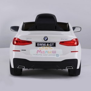 Детский электромобиль Bambi M 4194 EBLR-1 BMW 6 GT, белый
