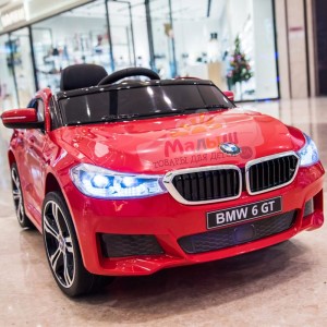 Дитячий електромобіль Bambi M 4194 EBLR-3 BMW 6 GT, червоний