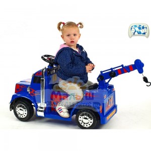 Дитячий електромобіль Вантажівка Bambi ZPV118 BR-4, синій