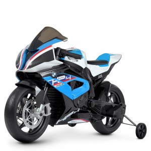 Детский мотоцикл Bambi JT 5001 EL-4 BMW,  синий