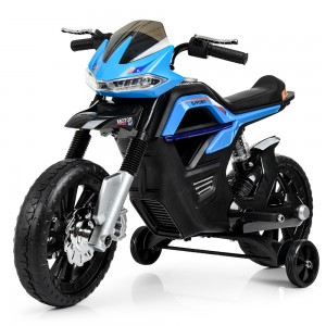 Детский мотоцикл Bambi JT 5158-4 Yamaha, черно-синий