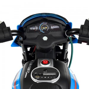 Детский мотоцикл Bambi JT 5158-4 Yamaha, черно-синий