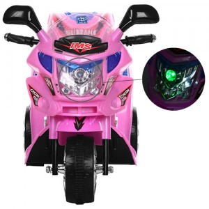 Детский мотоцикл Bambi M 0638 Honda, розовый
