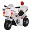Детский мотоцикл Bambi M 3576-1 Police, белый