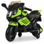 Детский мотоцикл Bambi M 3582-1 EL-5, черно-зеленый