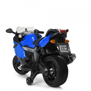 Детский мотоцикл Bambi M 3636 EL-4 BMW, синий