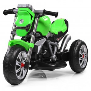 Детский мотоцикл Bambi M 3639-5 BMW, зеленый