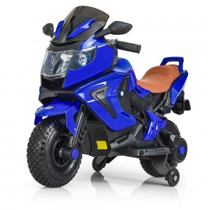 Детский мотоцикл Bambi M 3681-1 AL-4 BMW, синий