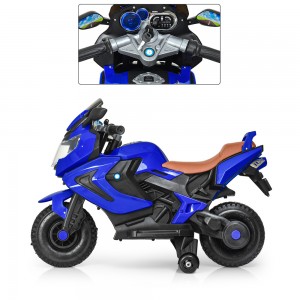 Детский мотоцикл Bambi M 3681-1 AL-4 BMW, синий