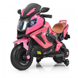 Дитячий мотоцикл Bambi M 3681 ALS-8 BMW, рожевий