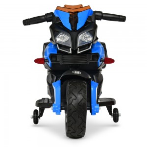 Дитячий мотоцикл Bambi M 3832 EL-2-4 BMW, чорно-синій