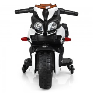 Детский мотоцикл Bambi M 3832 L-1 BMW, черно-белый