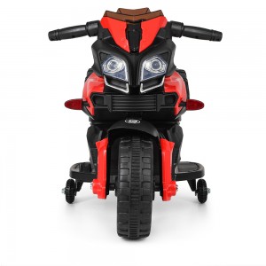 Детский мотоцикл Bambi M 3832 L-2-3 BMW, черно-красный
