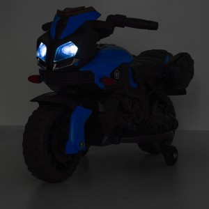 Дитячий мотоцикл Bambi M 3832 L-2-4 BMW, чорно-синій