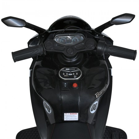 Мотоцикл M 4053EL-2 2мотор25W, 2акум6V5AH, MP3, USB, TF, EVA, руч.газу, музика, світло, чорний Мотоцикл M 4053EL-2 2мотор25W, 2акум6V5AH, MP3, USB, TF, EVA, руч.газу, музика, світло, чорний