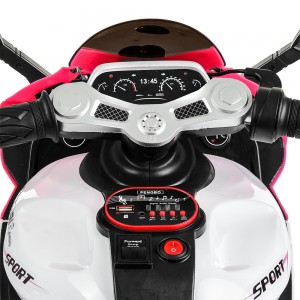 Дитячий мотоцикл Bambi M 4053 L-8 Ducati, рожевий