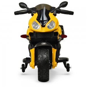 Детский мотоцикл Bambi M 4080 EL-6 BMW, желтый