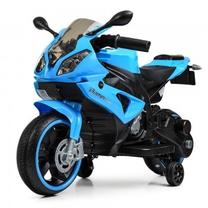 Детский мотоцикл Bambi M 4103-4-1 BMW, голубой