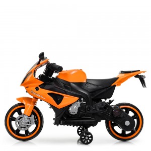 Детский мотоцикл Bambi M 4103-7 BMW, оранжевый