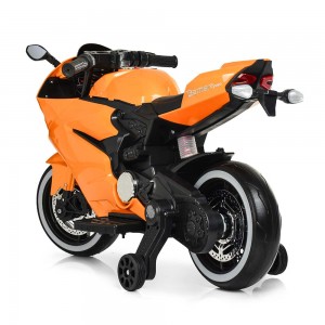 Детский мотоцикл Bambi M 4104 EL-7 Ducati, оранжевый