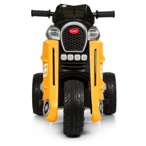 Детский мотоцикл Bambi M 4113 EL-6, желтый