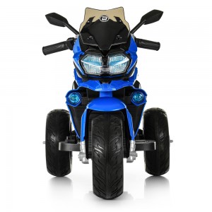 Детский мотоцикл Bambi M 4117 EL-4 BMW, синий