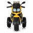 Дитячий мотоцикл Bambi 4117 M EL-6 BMW, жовтий