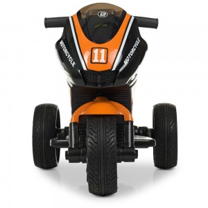 Дитячий мотоцикл Bambi M 4135 EL-7 Yamaha, чорно-помаранчевий