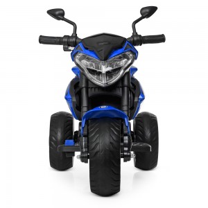Детский мотоцикл Bambi M 4152 EL-4, синий