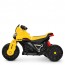 Детский мотоцикл Bambi M 4193 EL-6 BMW, желтый