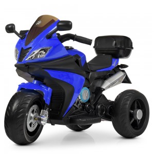 Дитячий мотоцикл Bambi M 4195 EL-4 BMW, синій